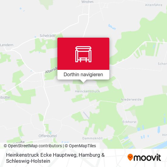 Heinkenstruck Ecke Hauptweg Karte