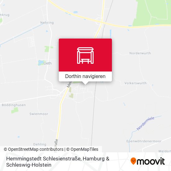 Hemmingstedt Schlesienstraße Karte