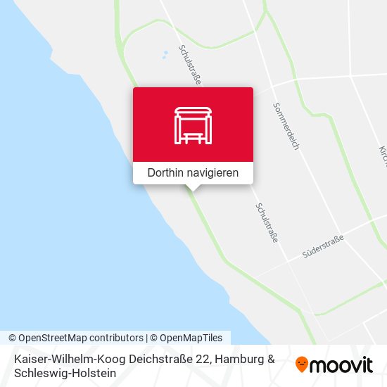 Kaiser-Wilhelm-Koog Deichstraße 22 Karte