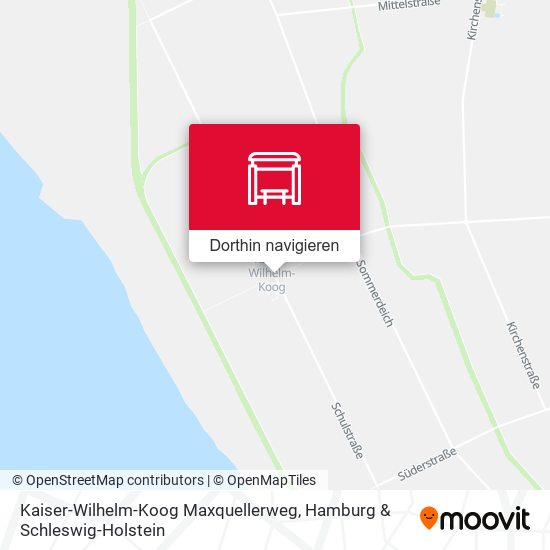 Kaiser-Wilhelm-Koog Maxquellerweg Karte