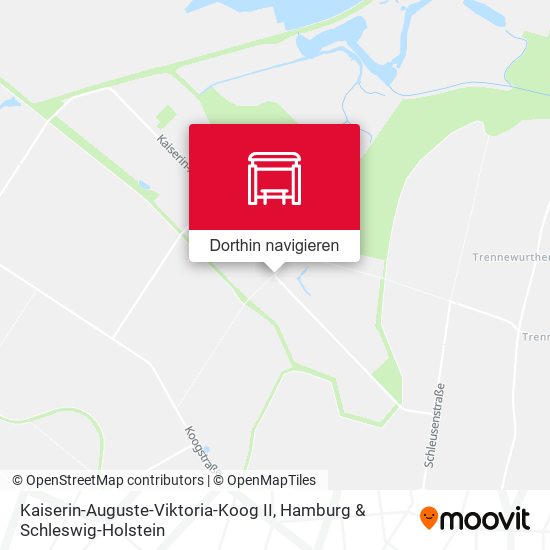 Kaiserin-Auguste-Viktoria-Koog II Karte