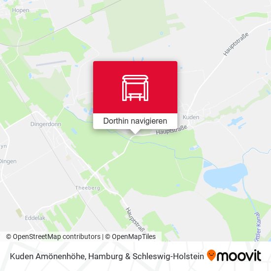 Kuden Amönenhöhe Karte