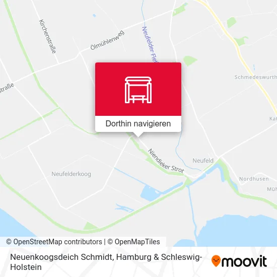 Neuenkoogsdeich Schmidt Karte