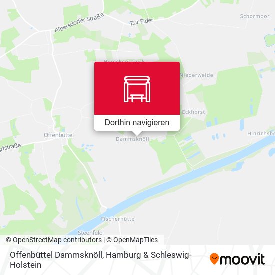 Offenbüttel Dammsknöll Karte