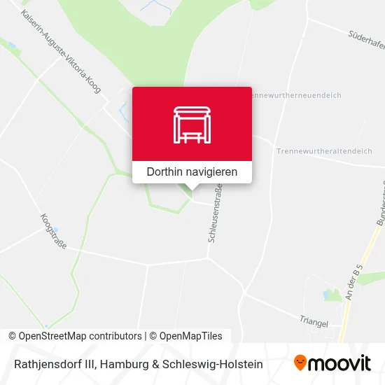 Rathjensdorf III Karte