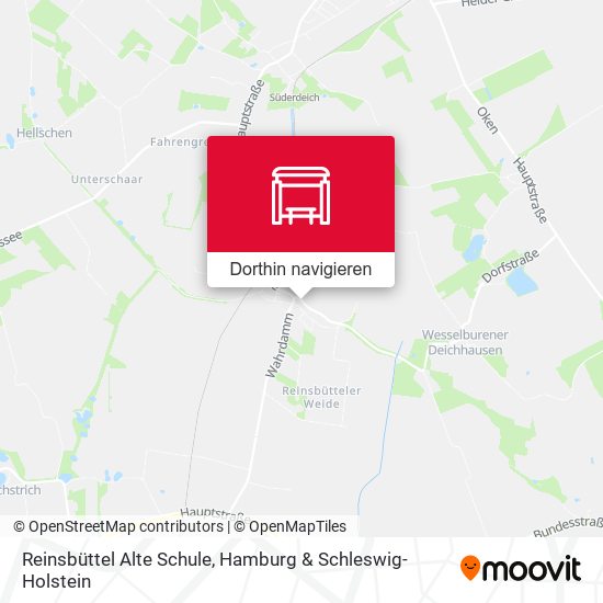 Reinsbüttel Alte Schule Karte