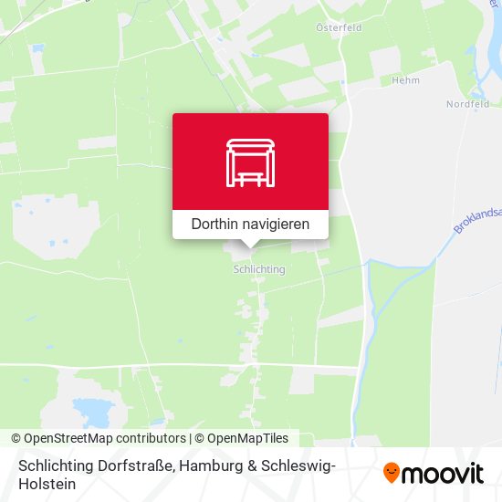 Schlichting Dorfstraße Karte