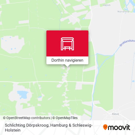 Schlichting Dörpskroog Karte