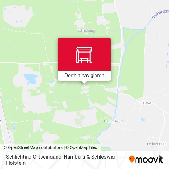 Schlichting Ortseingang Karte