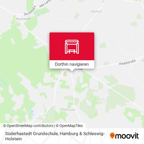 Süderhastedt Grundschule Karte