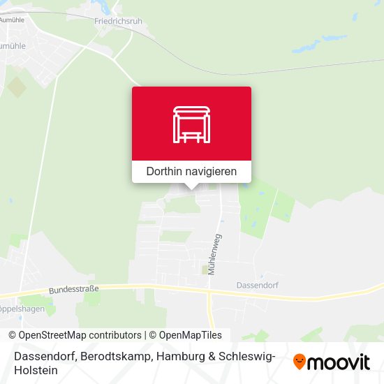 Dassendorf, Berodtskamp Karte