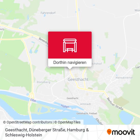 Geesthacht, Düneberger Straße Karte