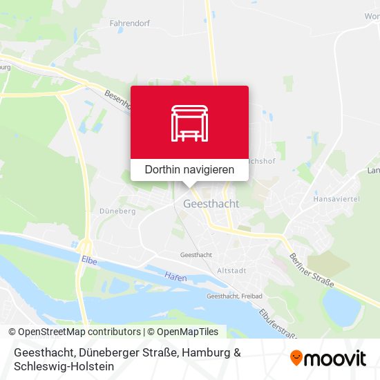 Geesthacht, Düneberger Straße Karte