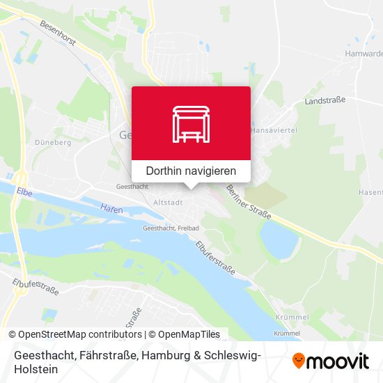 Geesthacht, Fährstraße Karte