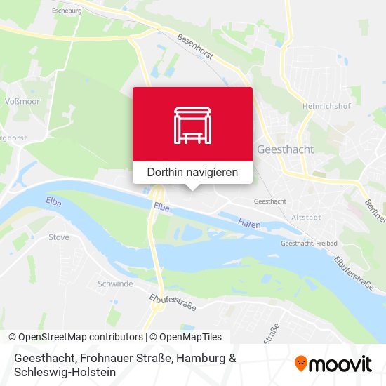 Geesthacht, Frohnauer Straße Karte