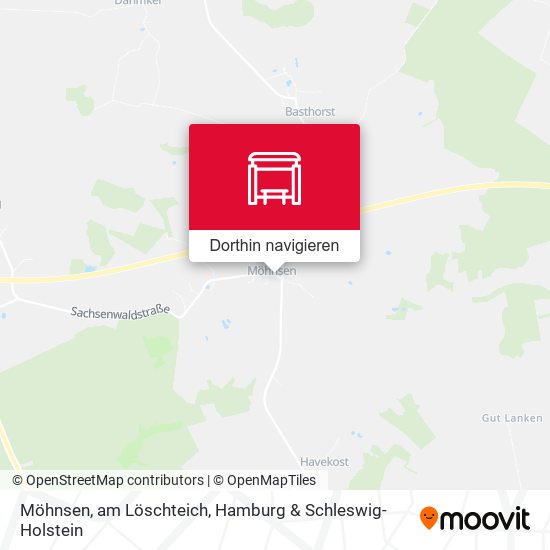 Möhnsen, am Löschteich Karte