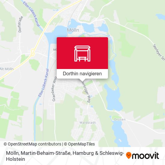 Mölln, Martin-Behaim-Straße Karte