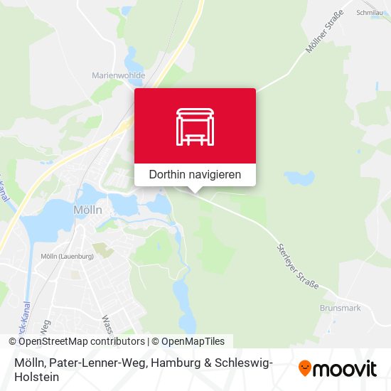 Mölln, Pater-Lenner-Weg Karte