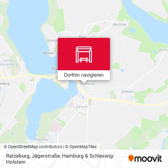 Ratzeburg, Jägerstraße Karte