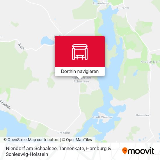 Niendorf am Schaalsee, Tannenkate Karte