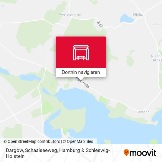 Dargow, Schaalseeweg Karte