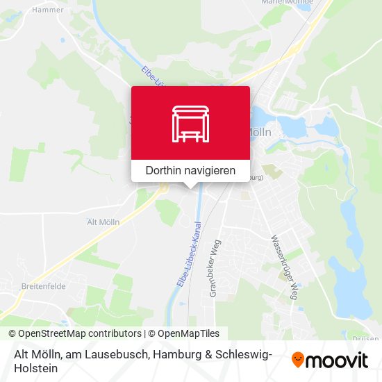 Alt Mölln, am Lausebusch Karte