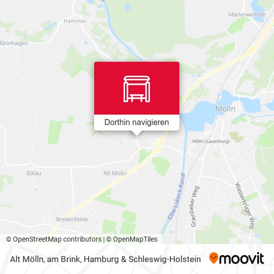 Alt Mölln, am Brink Karte