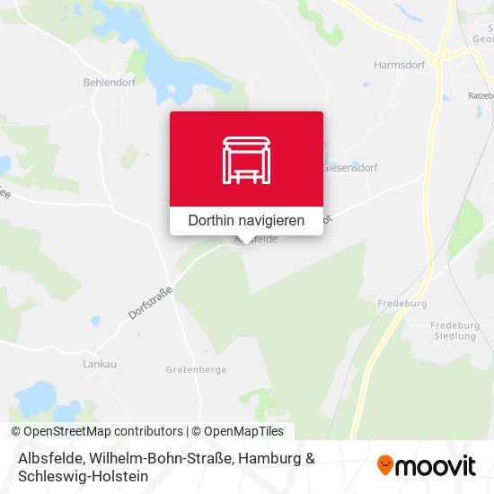 Albsfelde, Wilhelm-Bohn-Straße Karte