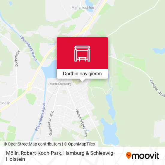 Mölln, Robert-Koch-Park Karte