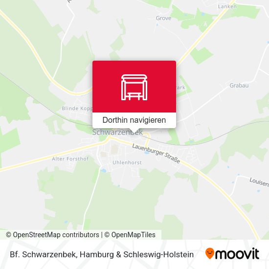 Bf. Schwarzenbek Karte