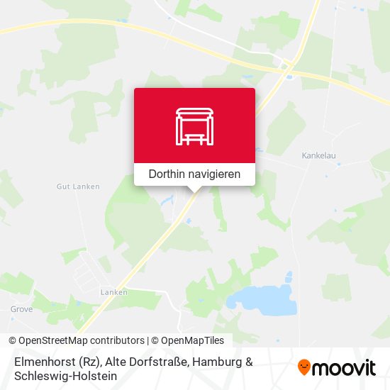 Elmenhorst (Rz), Alte Dorfstraße Karte