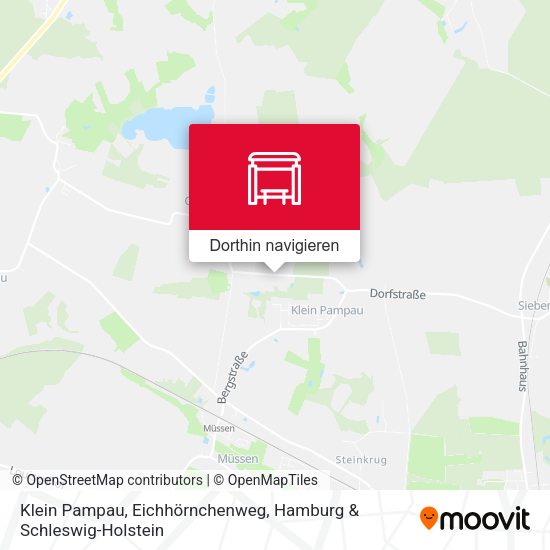 Klein Pampau, Eichhörnchenweg Karte