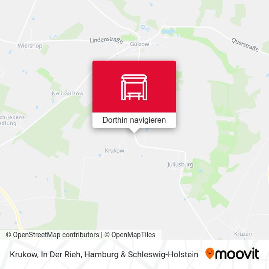 Krukow, In Der Rieh Karte