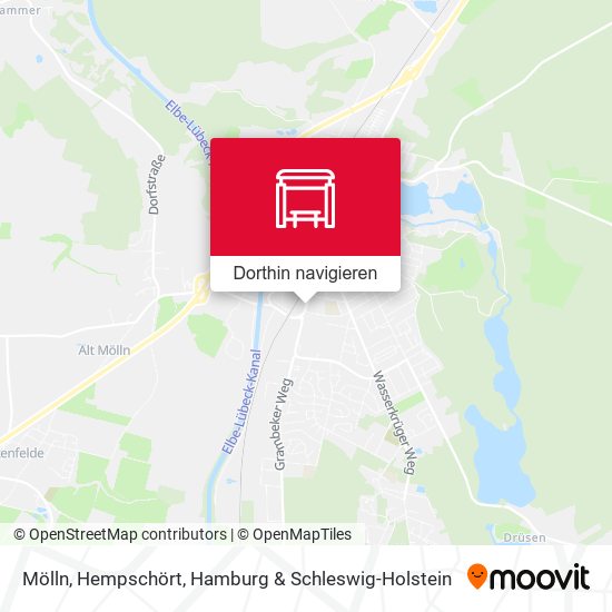 Mölln, Hempschört Karte