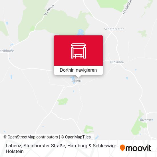 Labenz, Steinhorster Straße Karte