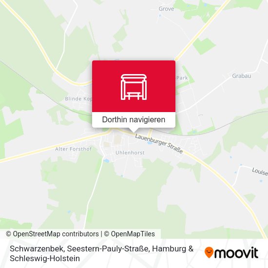 Schwarzenbek, Seestern-Pauly-Straße Karte