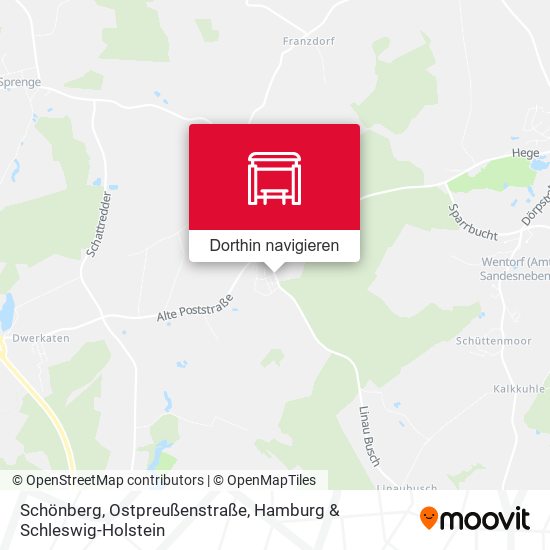 Schönberg, Ostpreußenstraße Karte