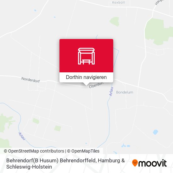 Behrendorf(B Husum) Behrendorffeld Karte