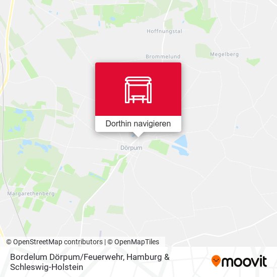 Bordelum Dörpum/Feuerwehr Karte