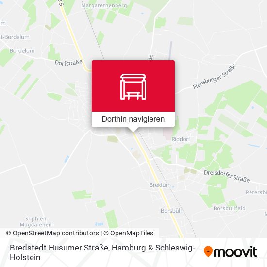 Bredstedt Husumer Straße Karte