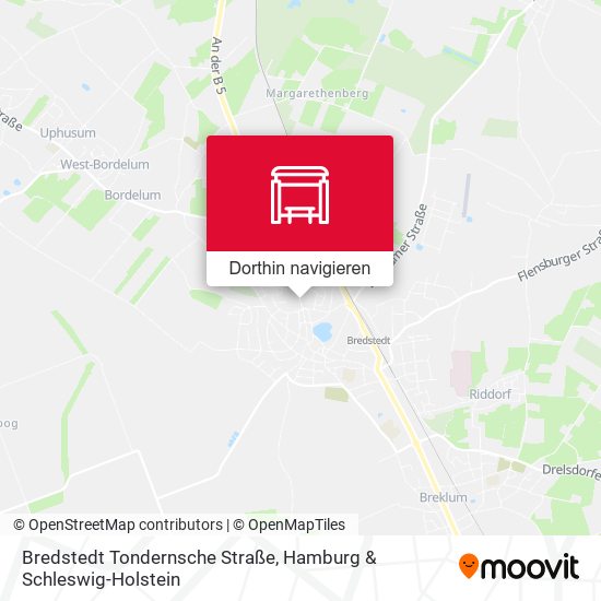 Bredstedt Tondernsche Straße Karte