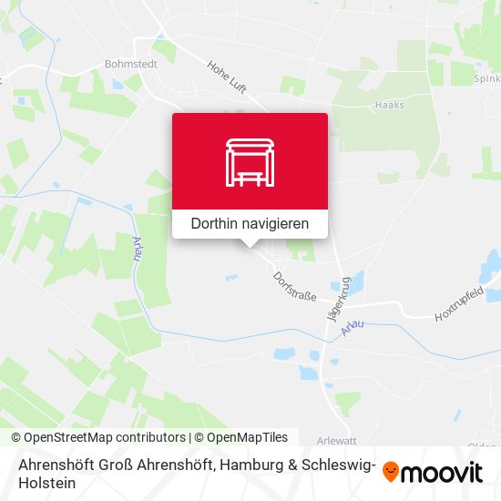 Ahrenshöft Groß Ahrenshöft Karte