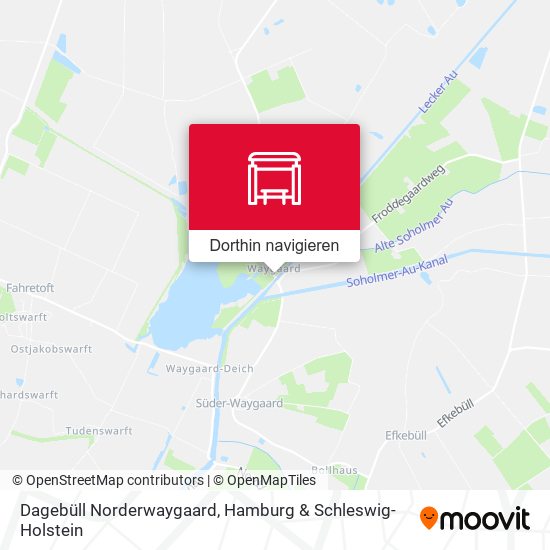 Dagebüll Norderwaygaard Karte