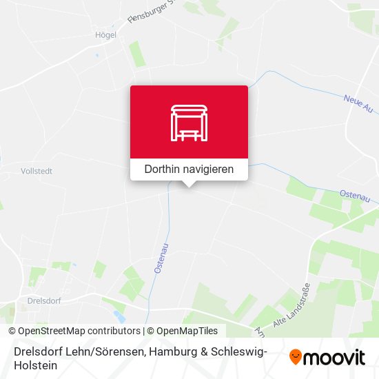 Drelsdorf Lehn/Sörensen Karte