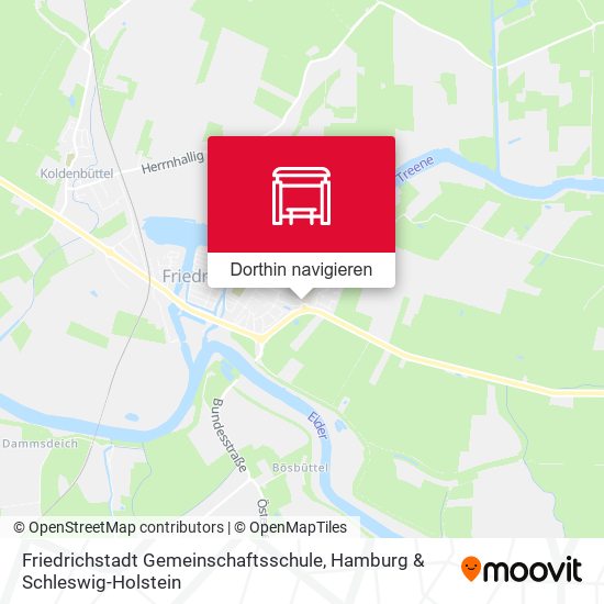 Friedrichstadt Gemeinschaftsschule Karte