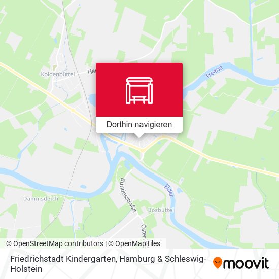 Friedrichstadt Kindergarten Karte