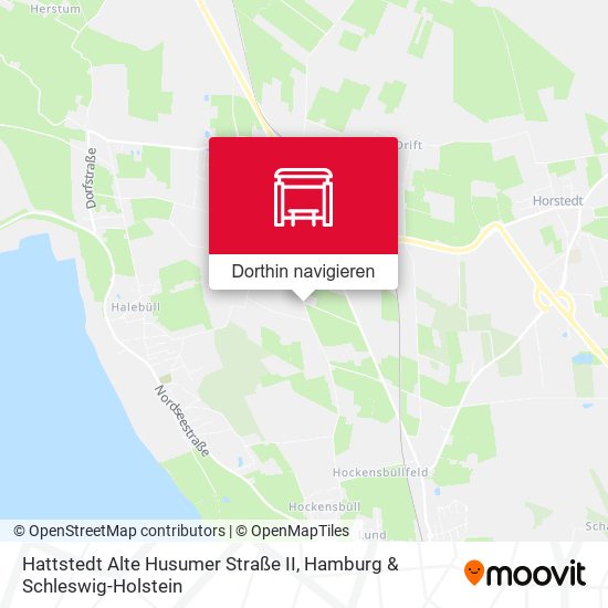 Hattstedt Alte Husumer Straße II Karte