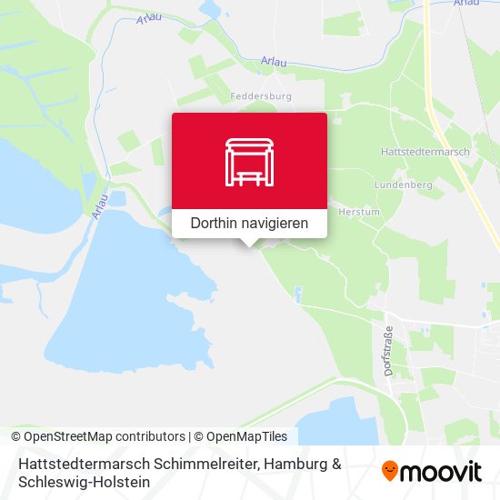 Hattstedtermarsch Schimmelreiter Karte