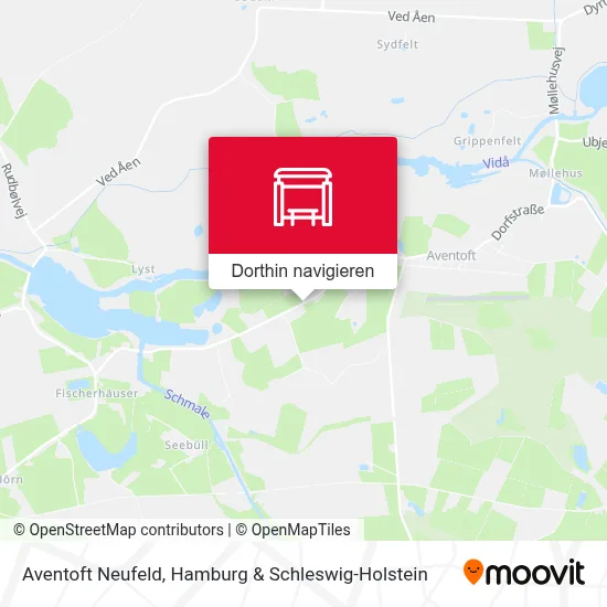 Aventoft Neufeld Karte