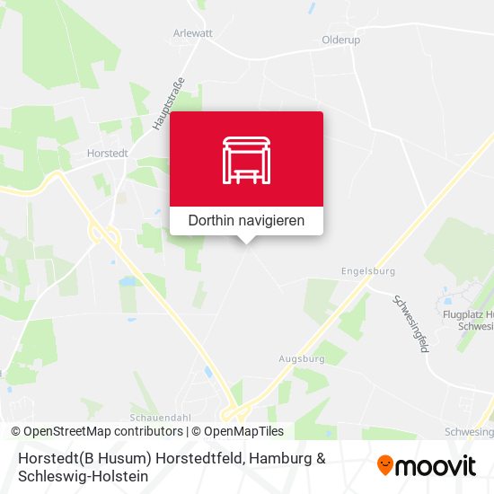 Horstedt(B Husum) Horstedtfeld Karte